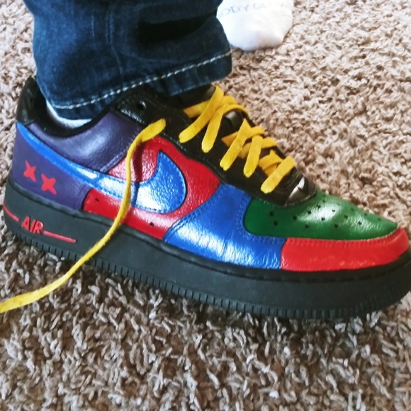 SOLD / AF1 April 8th ( Custom Cross Colors) CCC - Picture 4 of 8